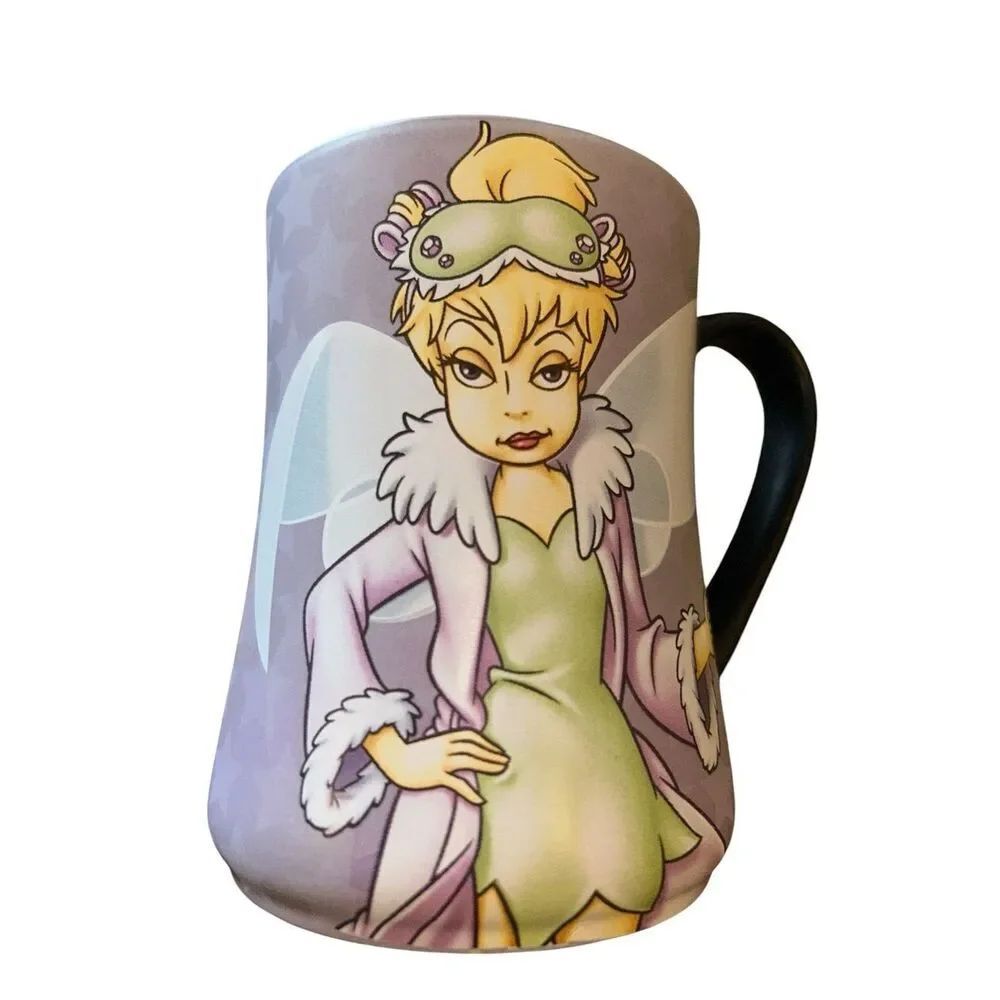 NEW Disney Parks Exclusive Tinkerbell Mornings Aren’t Magical Coffee Cup